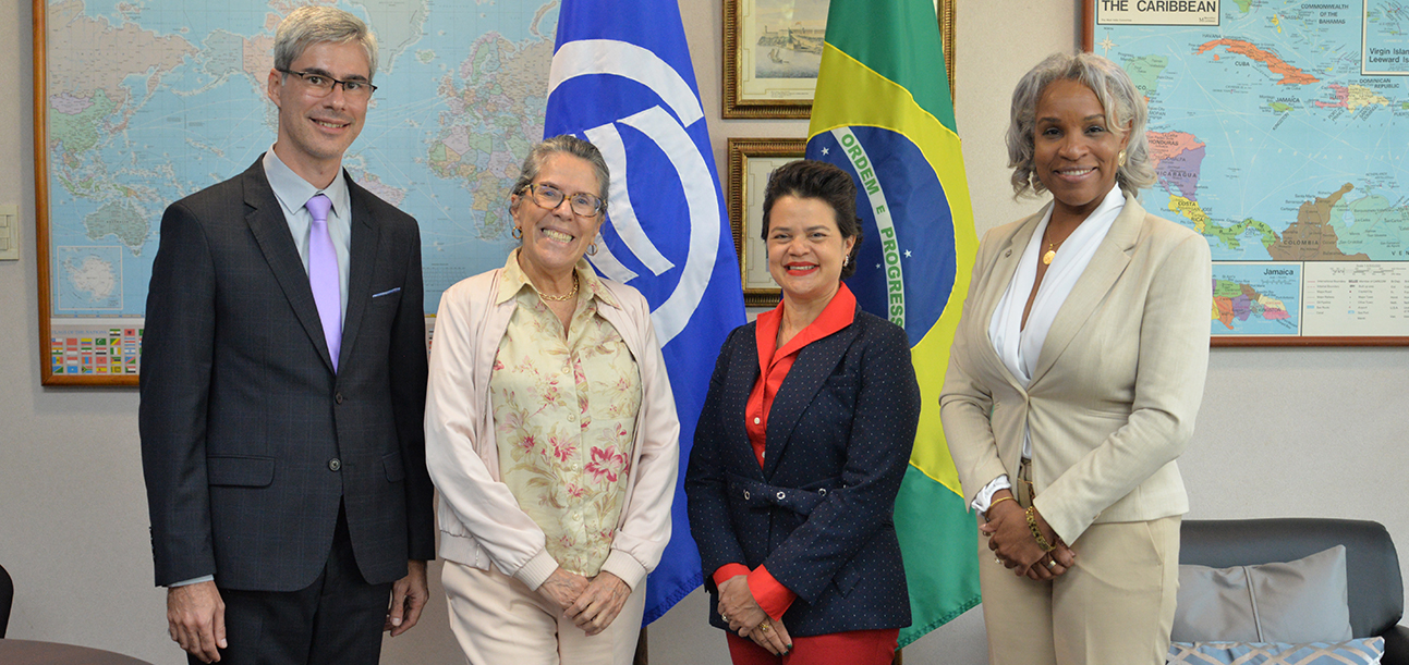 SG-Espinoza with Brazil Ambassador to Trinidad and Tobago