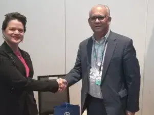 SG-Espinoza with Minister Ramdin